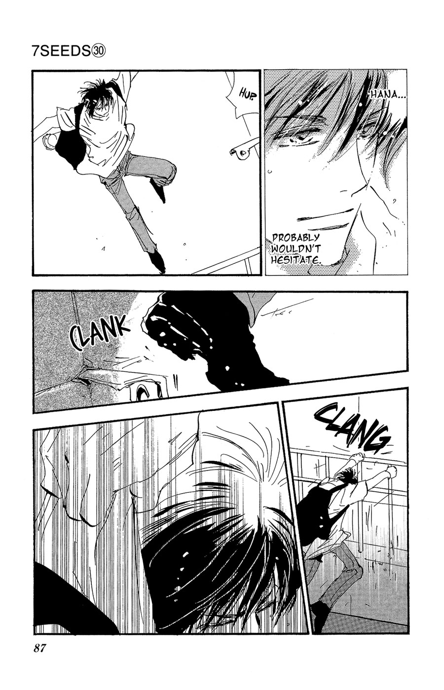 7 Seeds Chapter 154 page 12 - Chapter 154: Mountains Chapter 19 [The Three of Them]