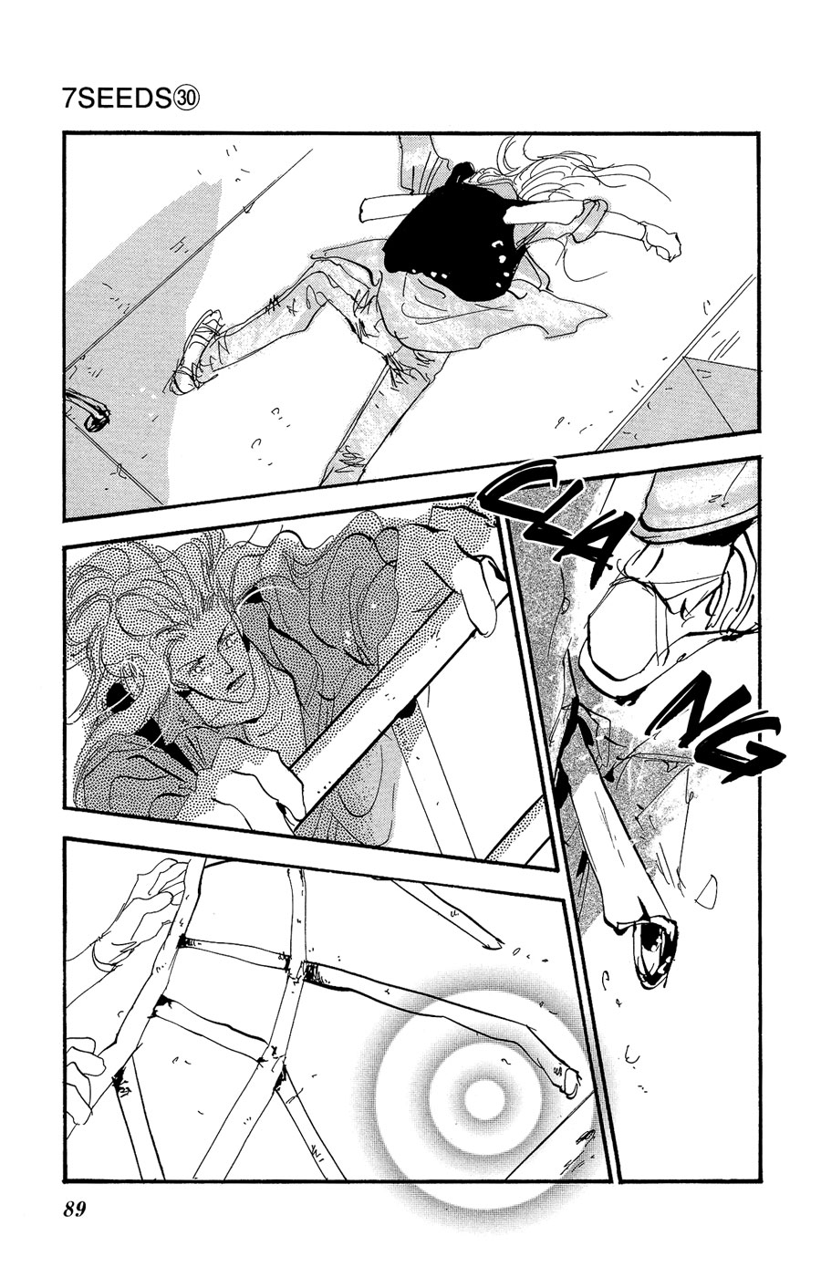 7 Seeds Chapter 154 page 14 - Chapter 154: Mountains Chapter 19 [The Three of Them]