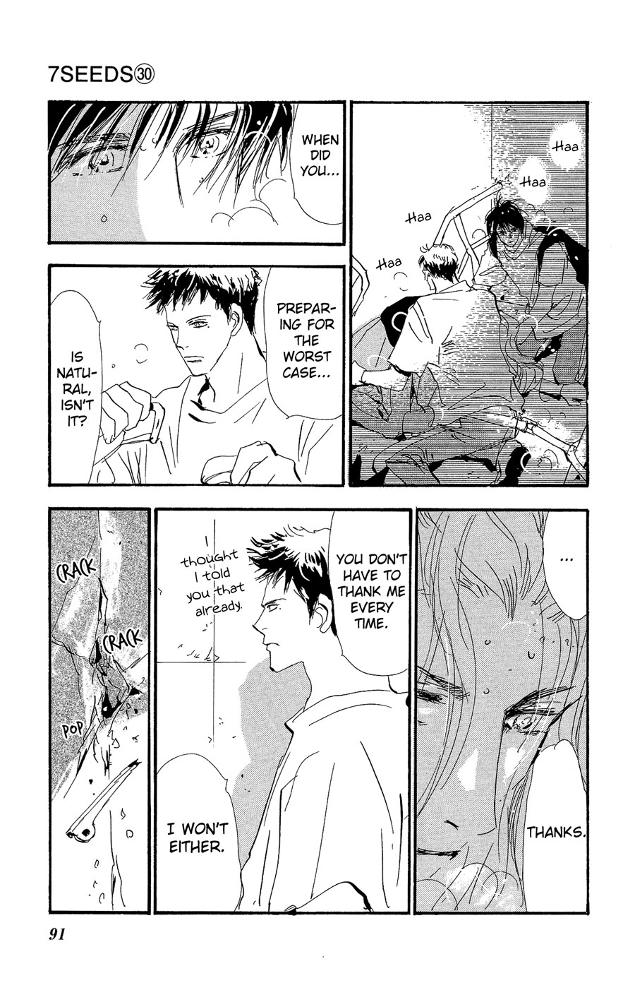 7 Seeds Chapter 154 page 16 - Chapter 154: Mountains Chapter 19 [The Three of Them]