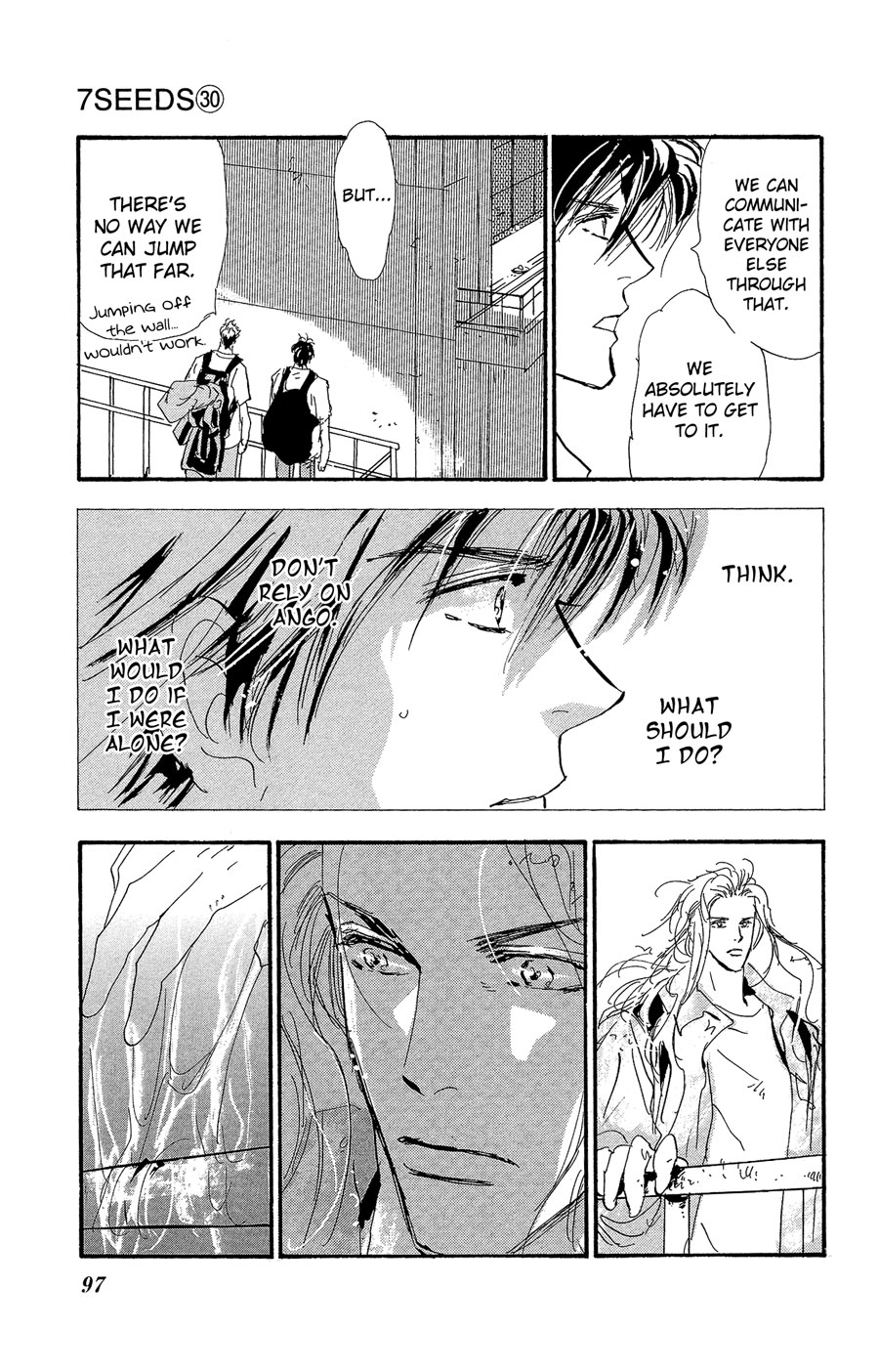 7 Seeds Chapter 154 page 22 - Chapter 154: Mountains Chapter 19 [The Three of Them]