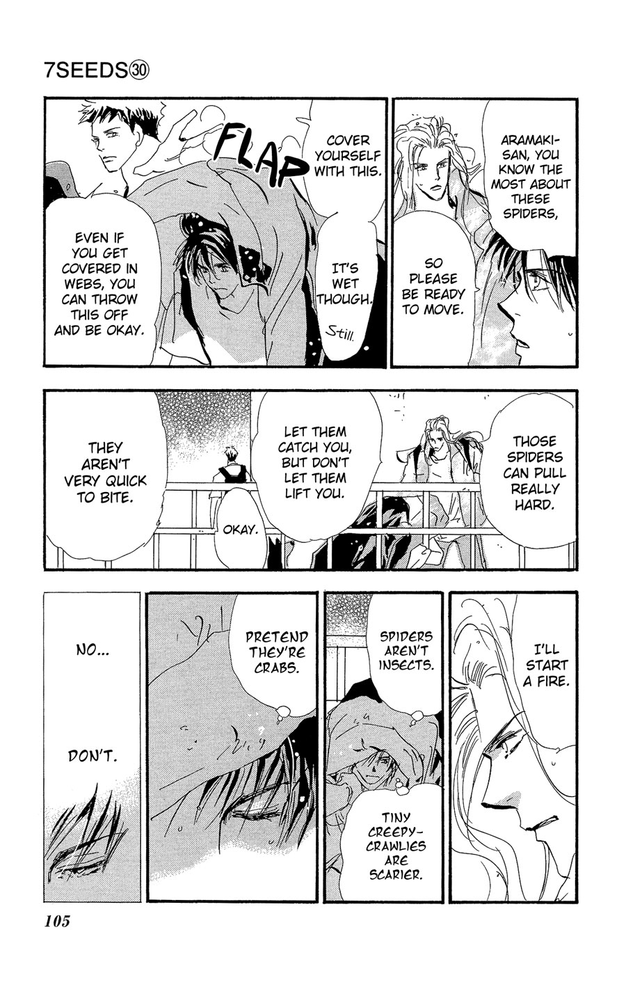 7 Seeds Chapter 154 page 30 - Chapter 154: Mountains Chapter 19 [The Three of Them]