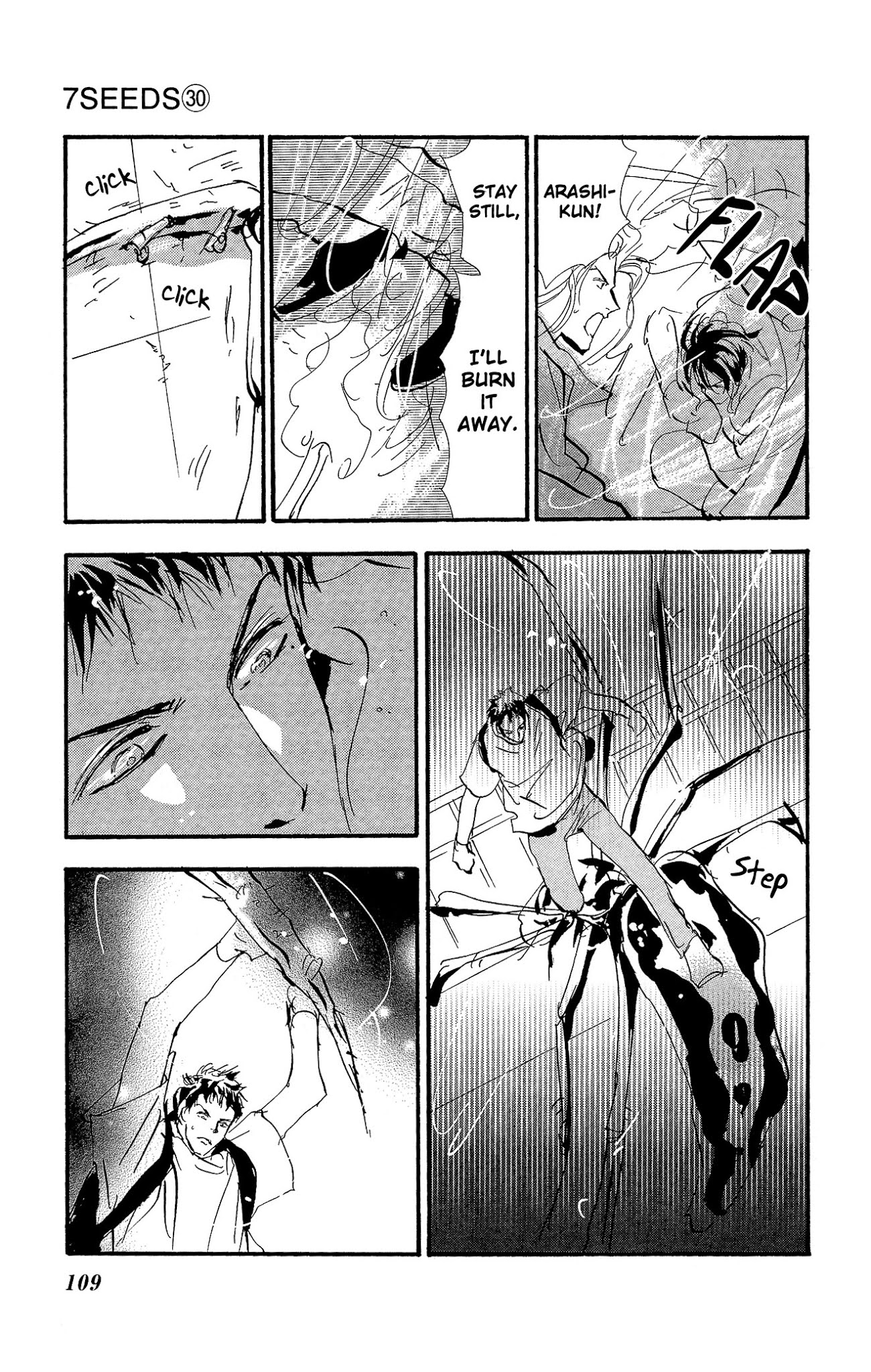 7 Seeds Chapter 154 page 34 - Chapter 154: Mountains Chapter 19 [The Three of Them]