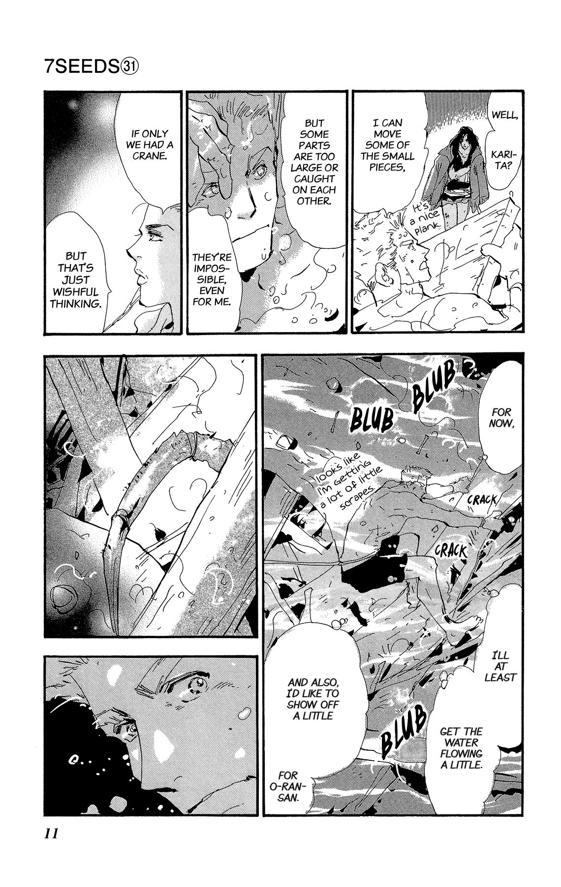 7 Seeds Chapter 157 page 12 - Chapter 157: Mountains Chapter 22 [Level 1]