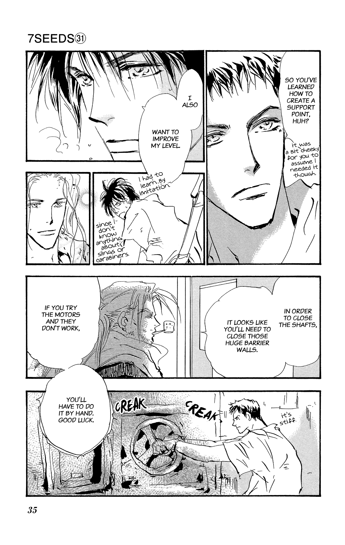 7 Seeds Chapter 157 page 36 - Chapter 157: Mountains Chapter 22 [Level 1]