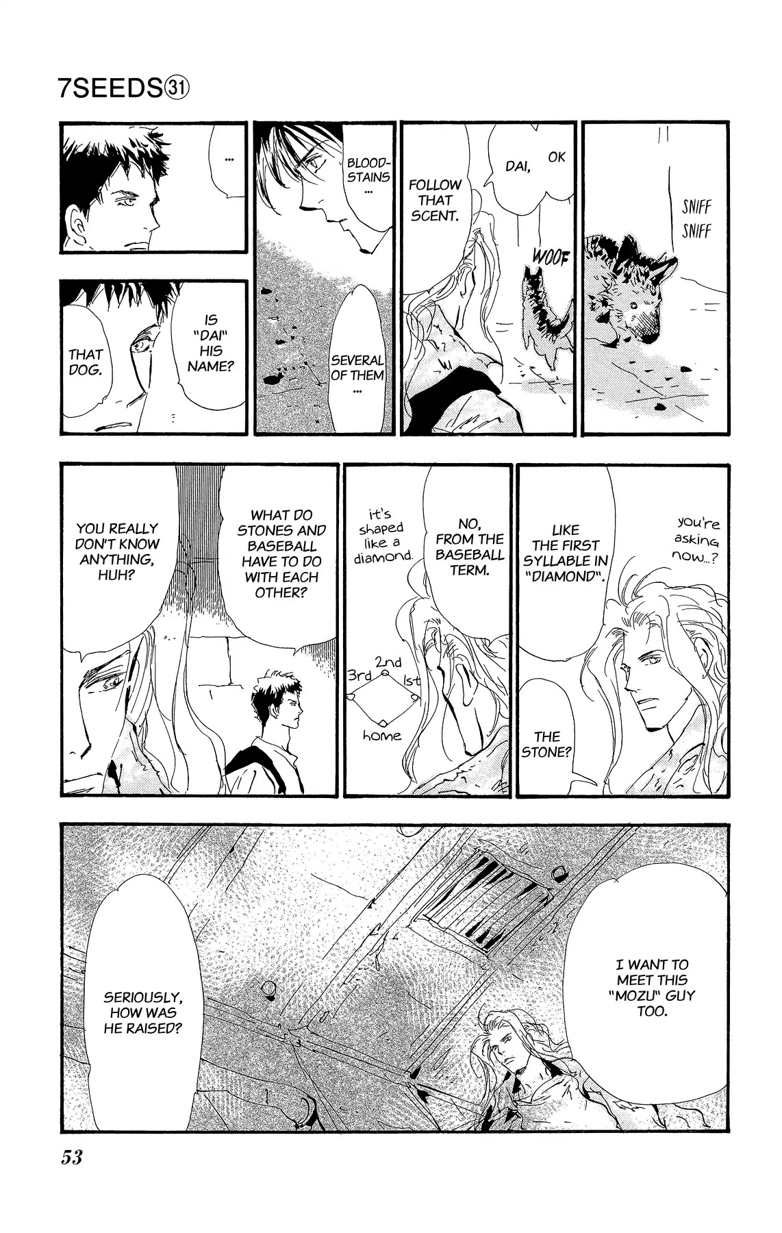 7 Seeds Chapter 158 page 13 - Chapter 158: Mountains Chapter 23 [The Way Home]
