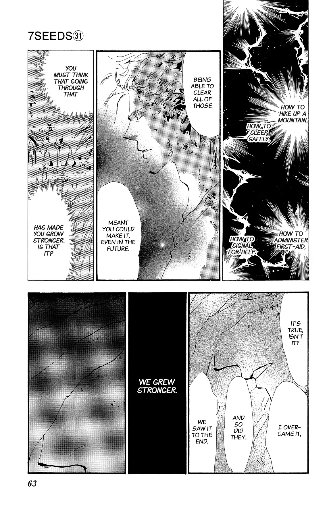 7 Seeds Chapter 158 page 23 - Chapter 158: Mountains Chapter 23 [The Way Home]
