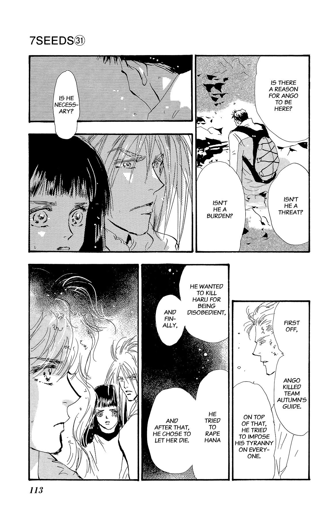 7 Seeds Chapter 159 page 33 - Chapter 159: Mountains Chapter 24 [Hometown]