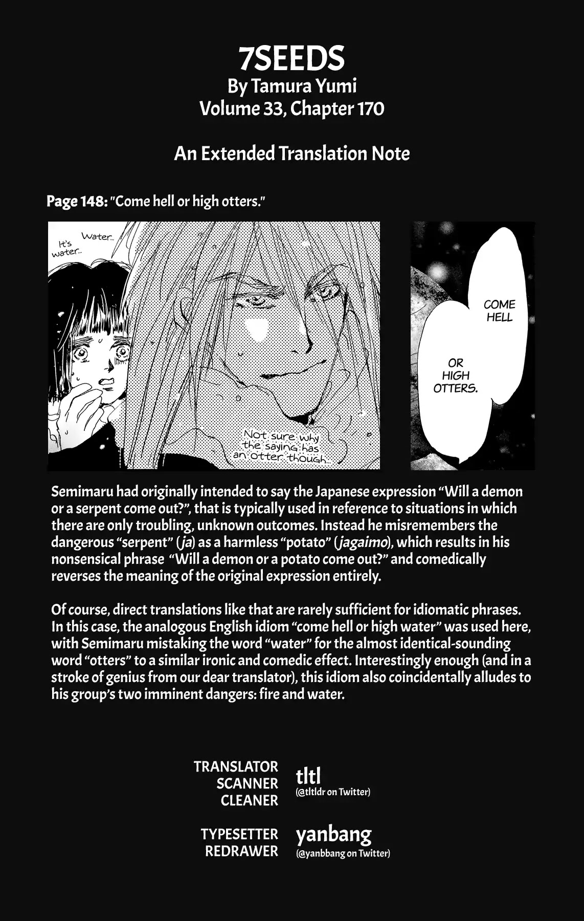7 Seeds Chapter 170 page 37 - Chapter 170: Sky Chapter 7 [Life]