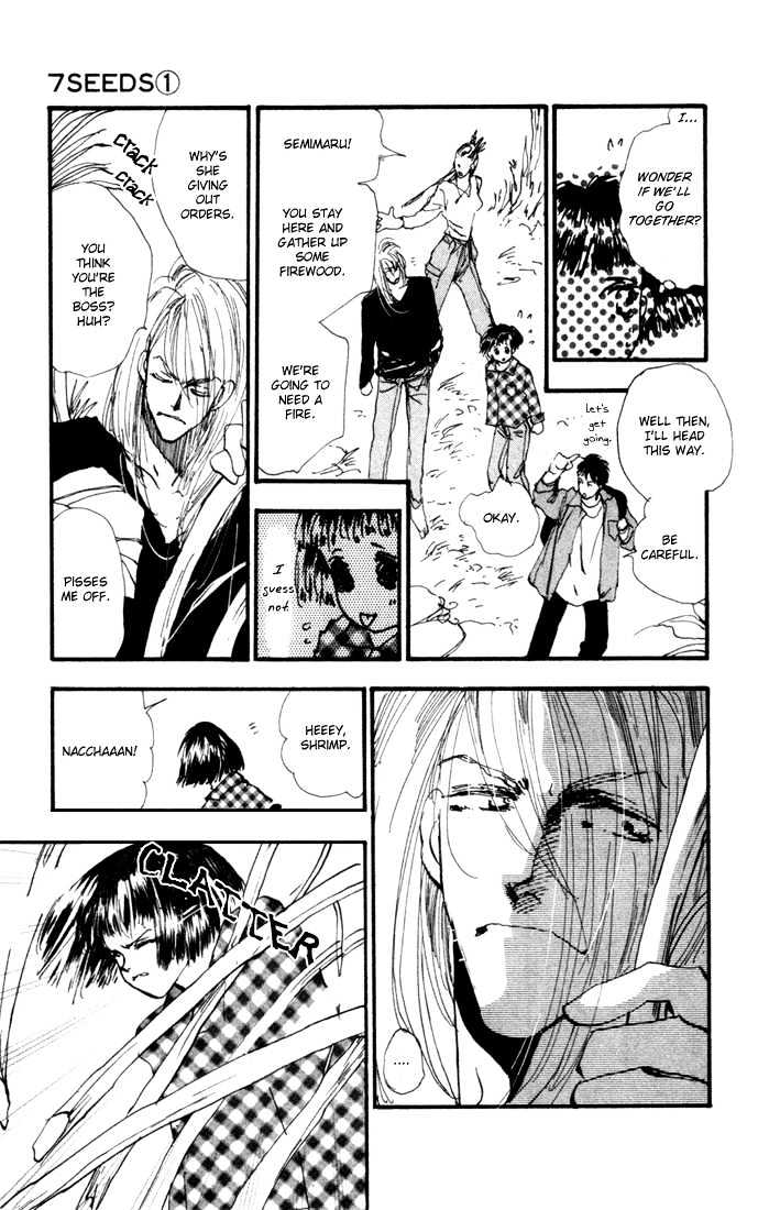 7 Seeds Chapter 3 page 17 - Chapter 3 : Island chapter 3 Quite Step