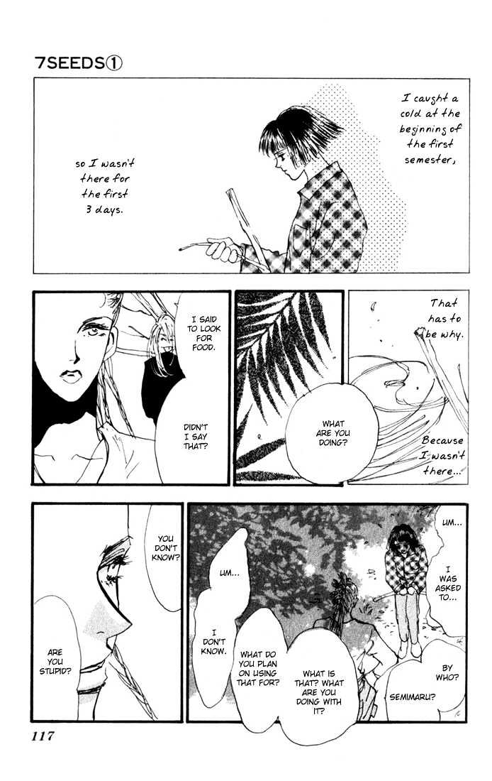 7 Seeds Chapter 3 page 19 - Chapter 3 : Island chapter 3 Quite Step