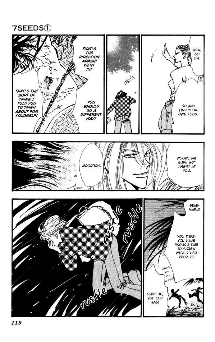 7 Seeds Chapter 3 page 21 - Chapter 3 : Island chapter 3 Quite Step