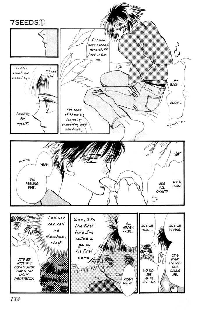 7 Seeds Chapter 3 page 35 - Chapter 3 : Island chapter 3 Quite Step