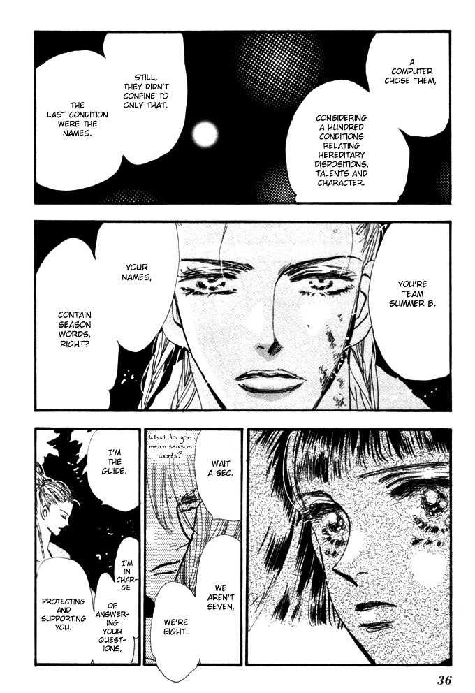 7 Seeds Chapter 5 page 33 - Chapter 5 : Island chapter 5 The First Day