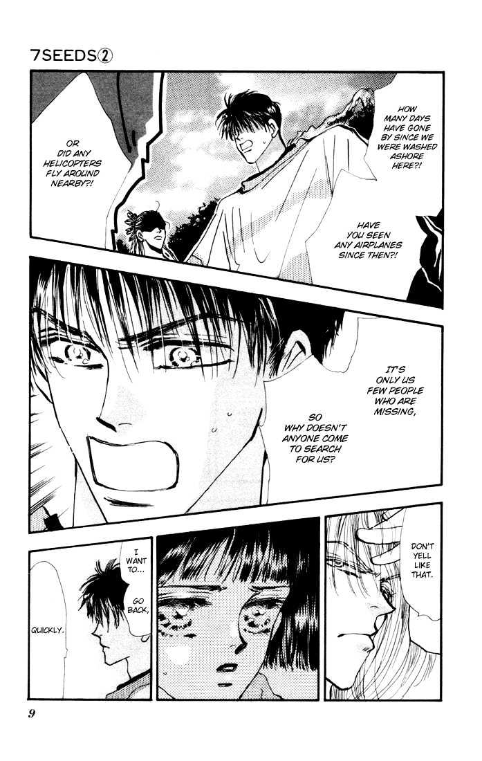 7 Seeds Chapter 5 page 8 - Chapter 5 : Island chapter 5 The First Day
