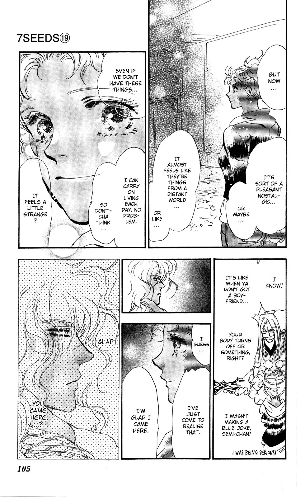 7 Seeds Chapter 99 page 28 - Chapter 99 : Minor Heat Chapter 14 [The Time of Rainbow and Sneakers]