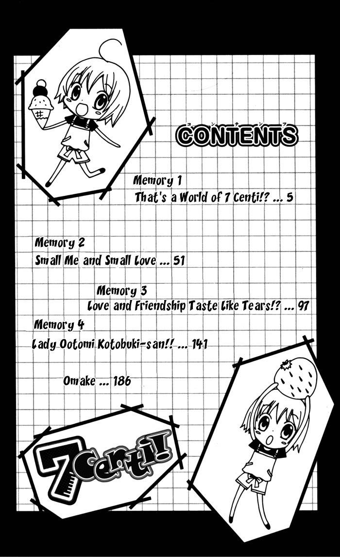 7 Senchi! Chapter 1 page 4 - Chapter 1: That's a World of 7 Centi!