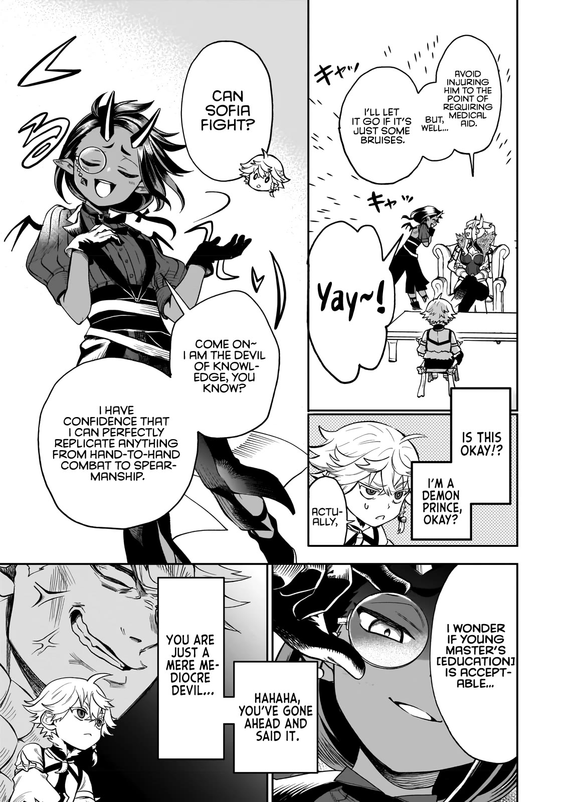 7th Demon Prince Jilbagias, The Demon Kingdom Destroyer Chapter 2 page 14 - Chapter 2: The Baby Hiding Its Killing Intent
