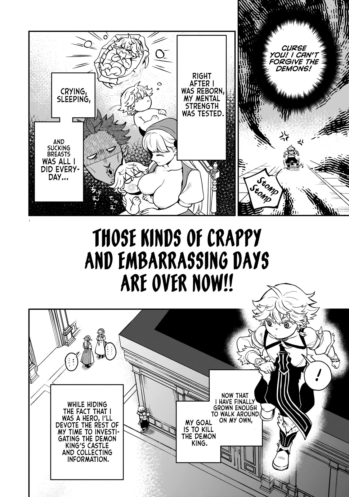 7th Demon Prince Jilbagias, The Demon Kingdom Destroyer Chapter 2 page 5 - Chapter 2: The Baby Hiding Its Killing Intent