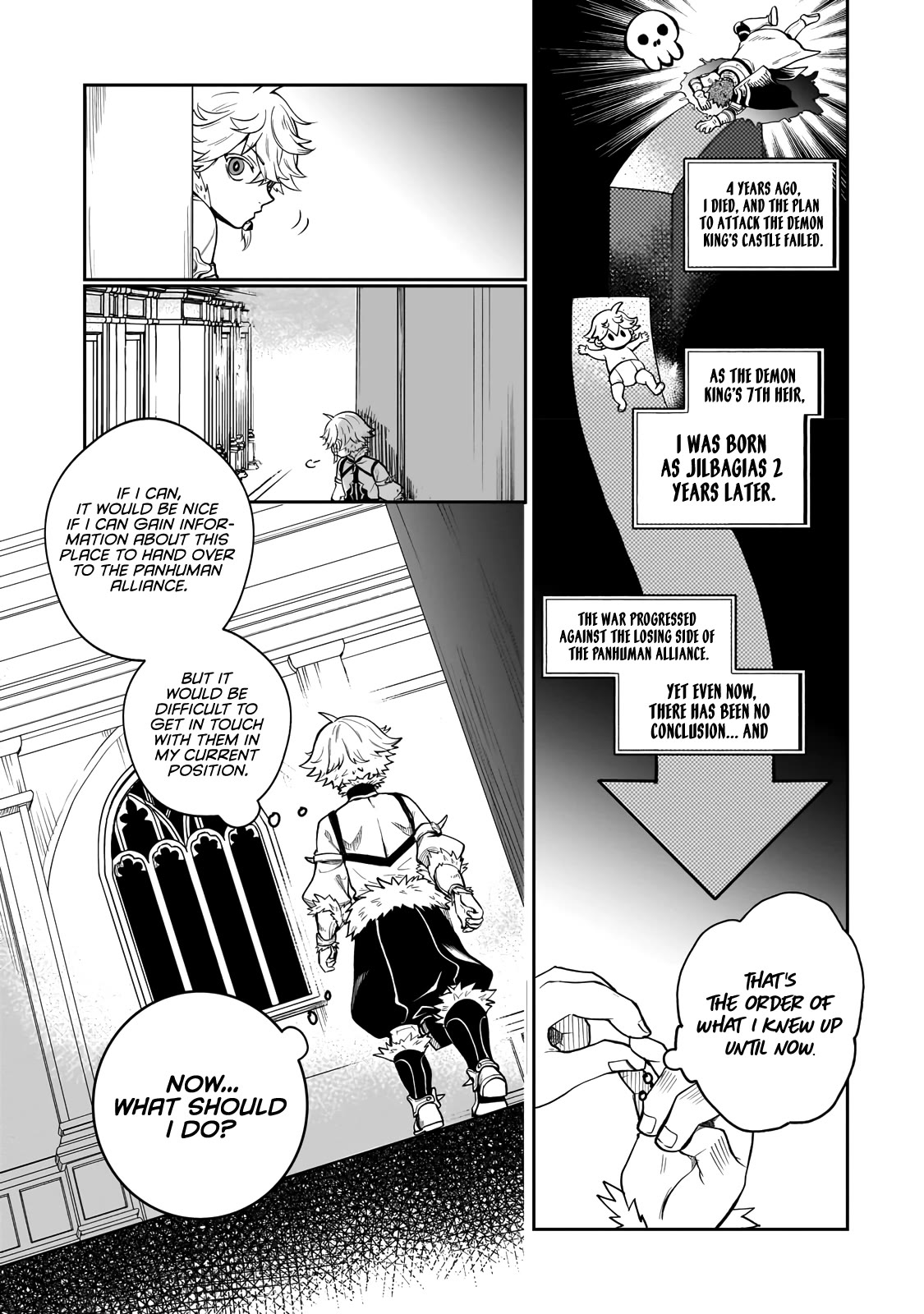 7th Demon Prince Jilbagias, The Demon Kingdom Destroyer Chapter 2 page 6 - Chapter 2: The Baby Hiding Its Killing Intent