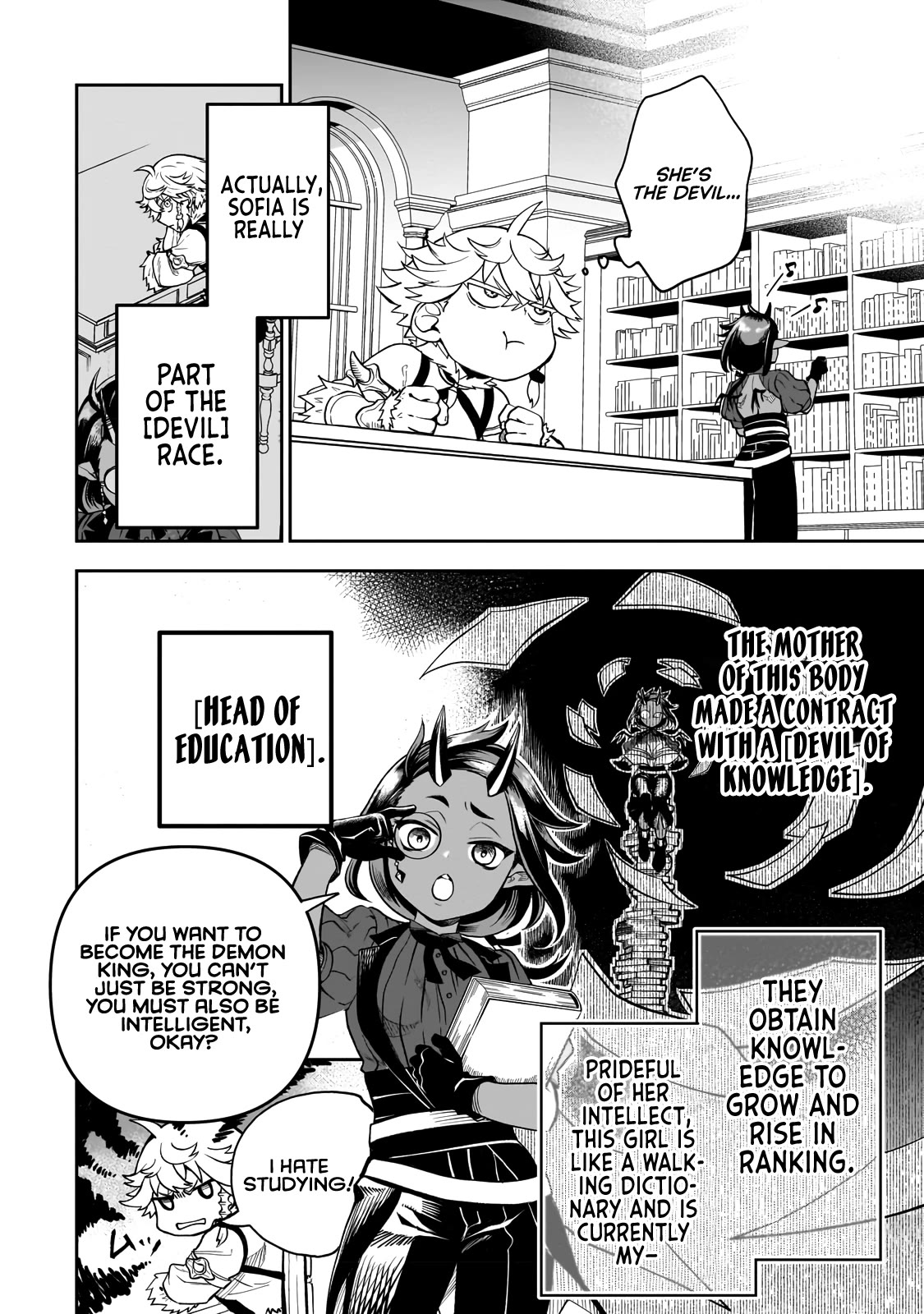 7th Demon Prince Jilbagias, The Demon Kingdom Destroyer Chapter 2 page 9 - Chapter 2: The Baby Hiding Its Killing Intent