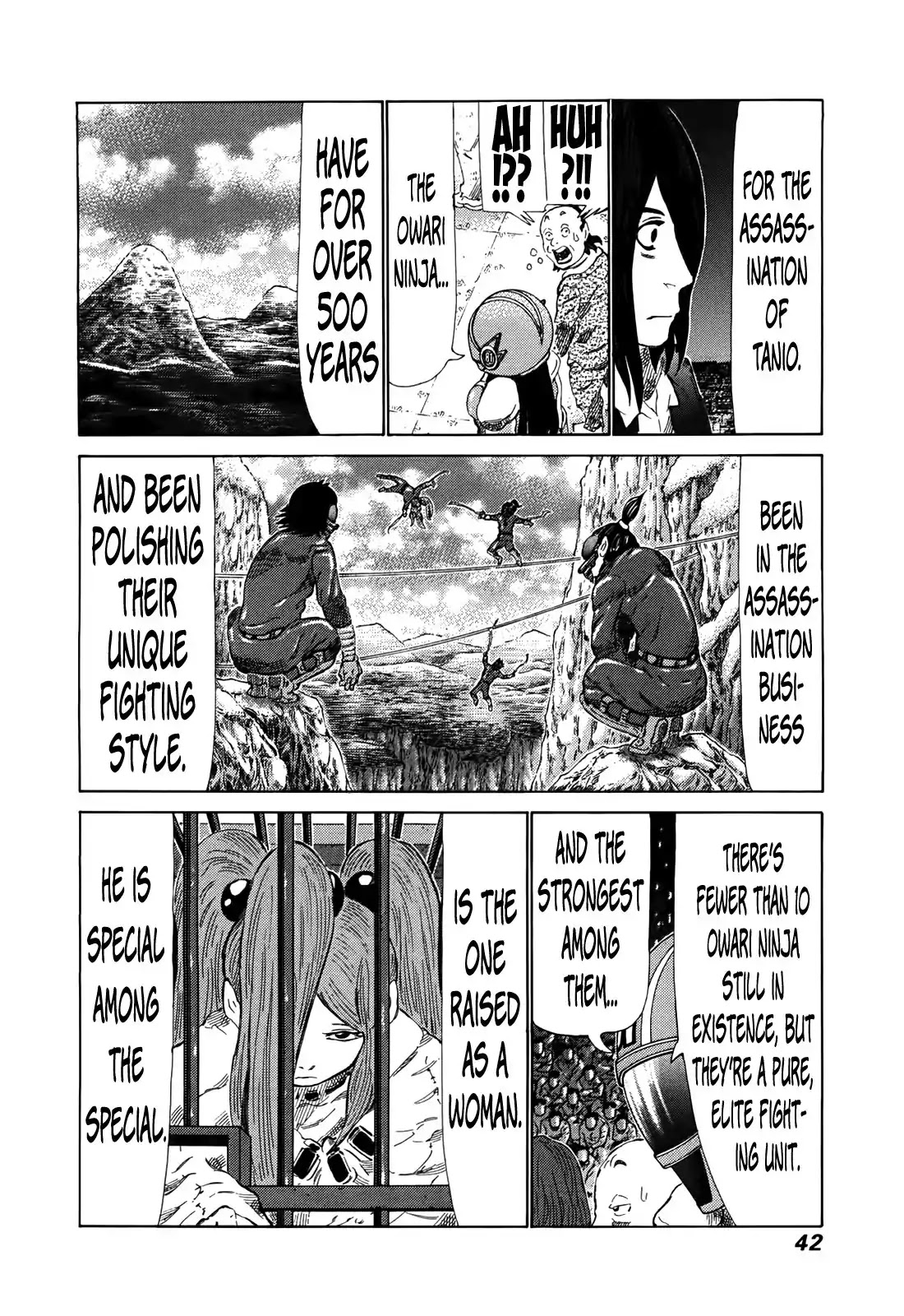 81 Diver Chapter 257 page 4 - Chapter 257: Owari Ninja