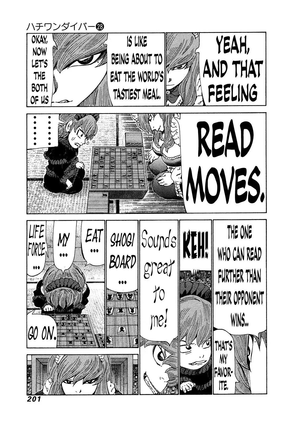 81 Diver Chapter 298 page 13 - Chapter 298: Determination x100!!