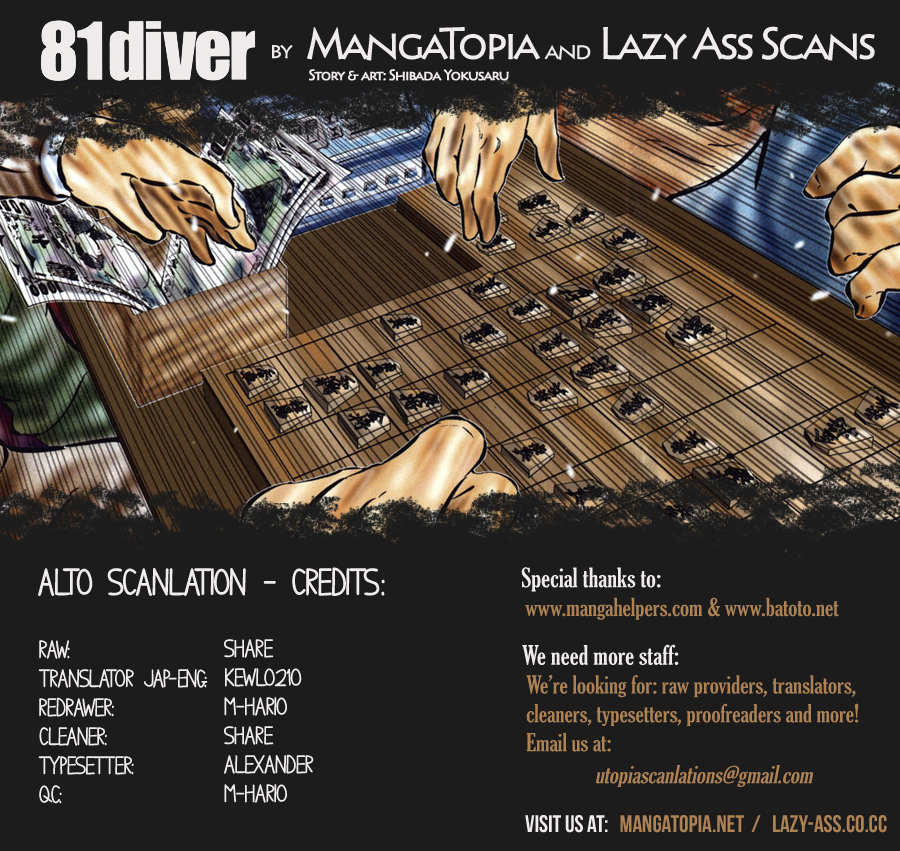 81 Diver Chapter 3 page 1 - Chapter 3 v2 : Blind Shogi.