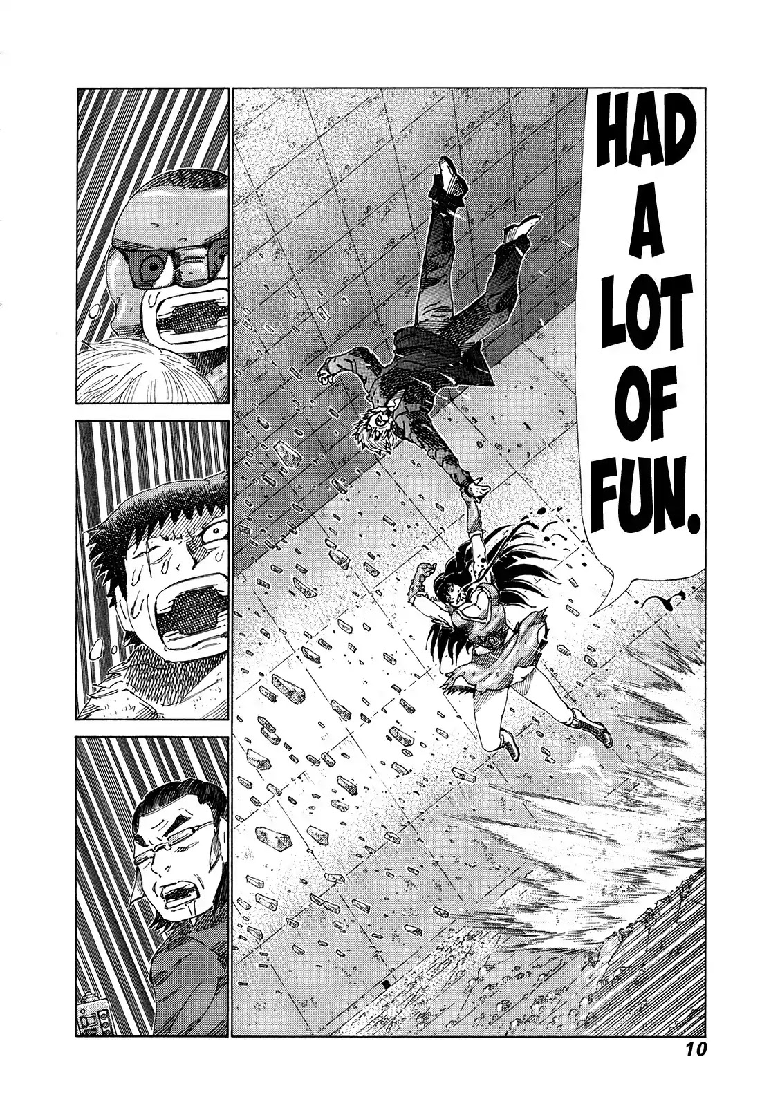 81 Diver Chapter 310 page 11 - Chapter 310: A Hit to the Vital Spot!!