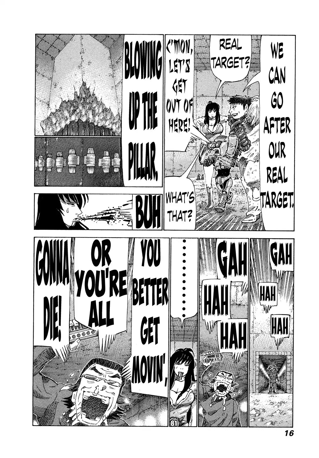 81 Diver Chapter 310 page 15 - Chapter 310: A Hit to the Vital Spot!!
