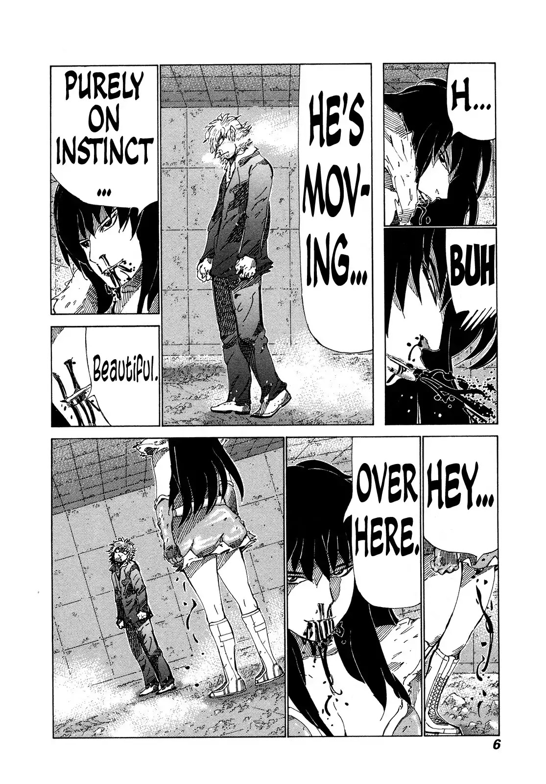 81 Diver Chapter 310 page 8 - Chapter 310: A Hit to the Vital Spot!!