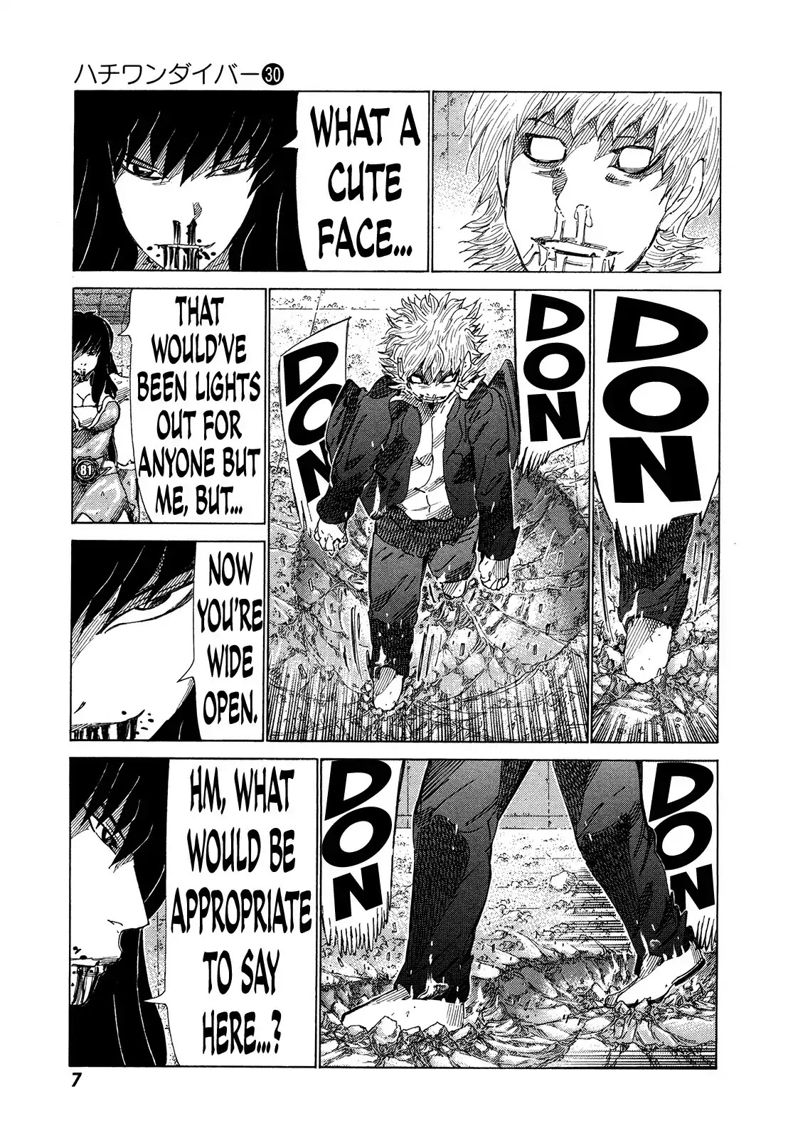 81 Diver Chapter 310 page 9 - Chapter 310: A Hit to the Vital Spot!!