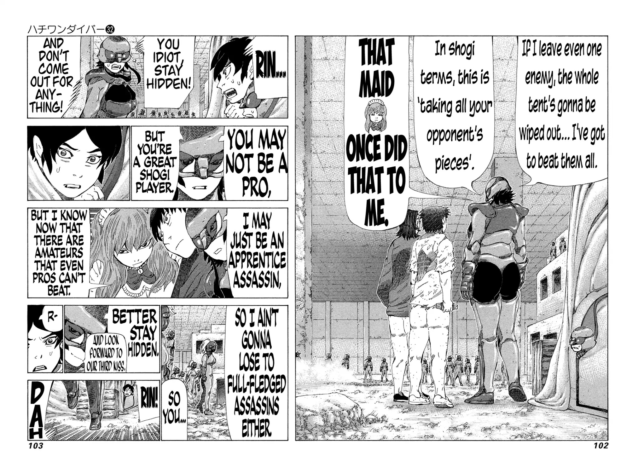 81 Diver Chapter 337 page 5 - Chapter 337: All Pieces!!