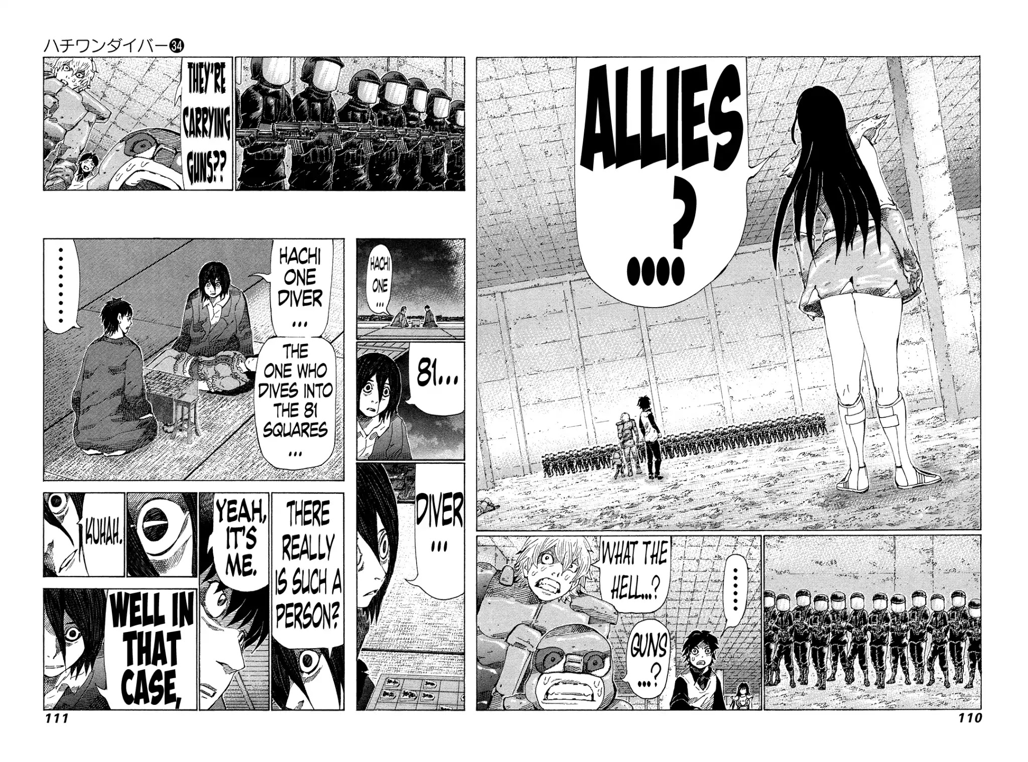 81 Diver Chapter 359 page 10 - Chapter 359: Scary Woman