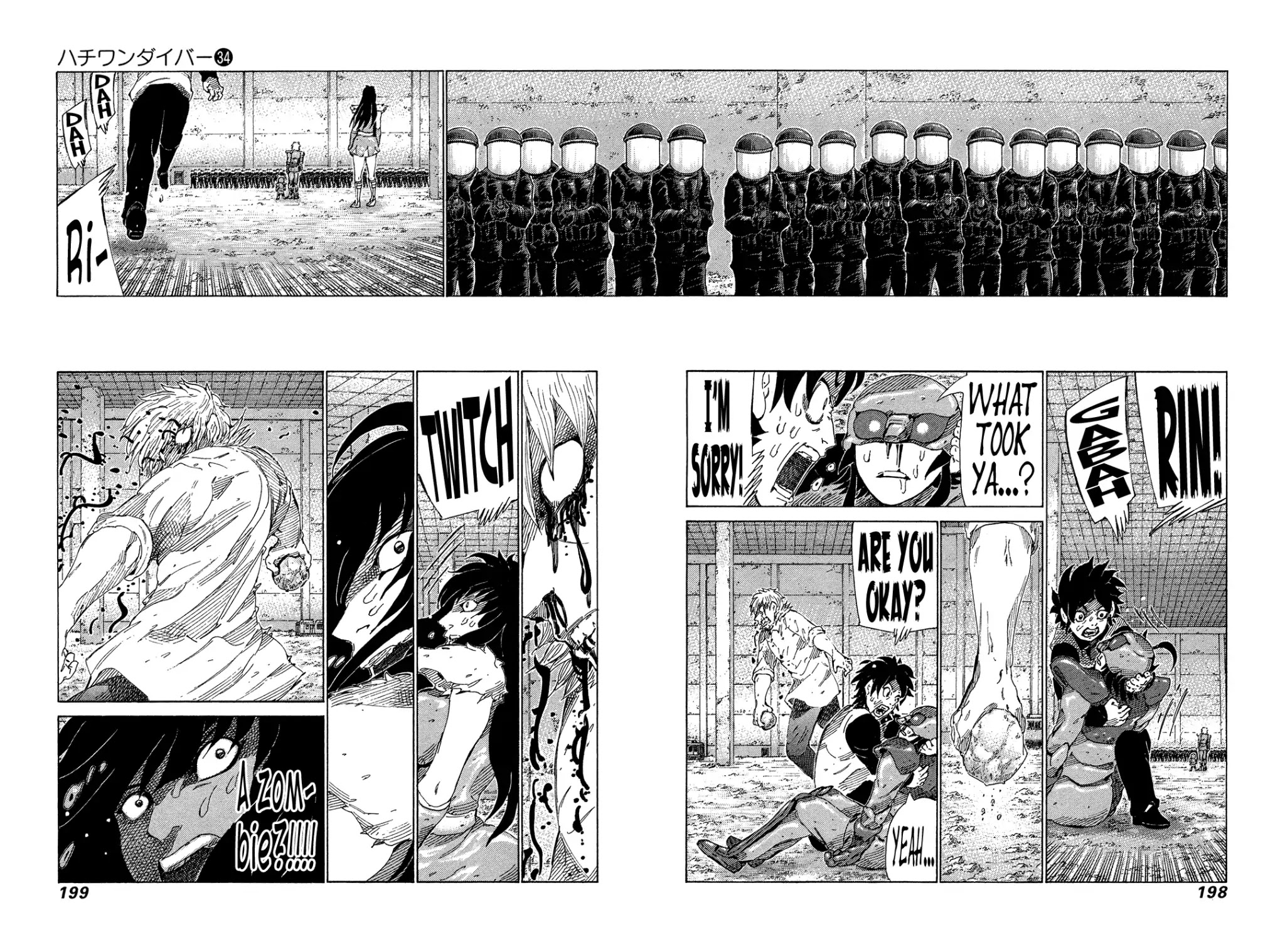81 Diver Chapter 364 page 10 - Chapter 364: A Male Cannot Retreat!!