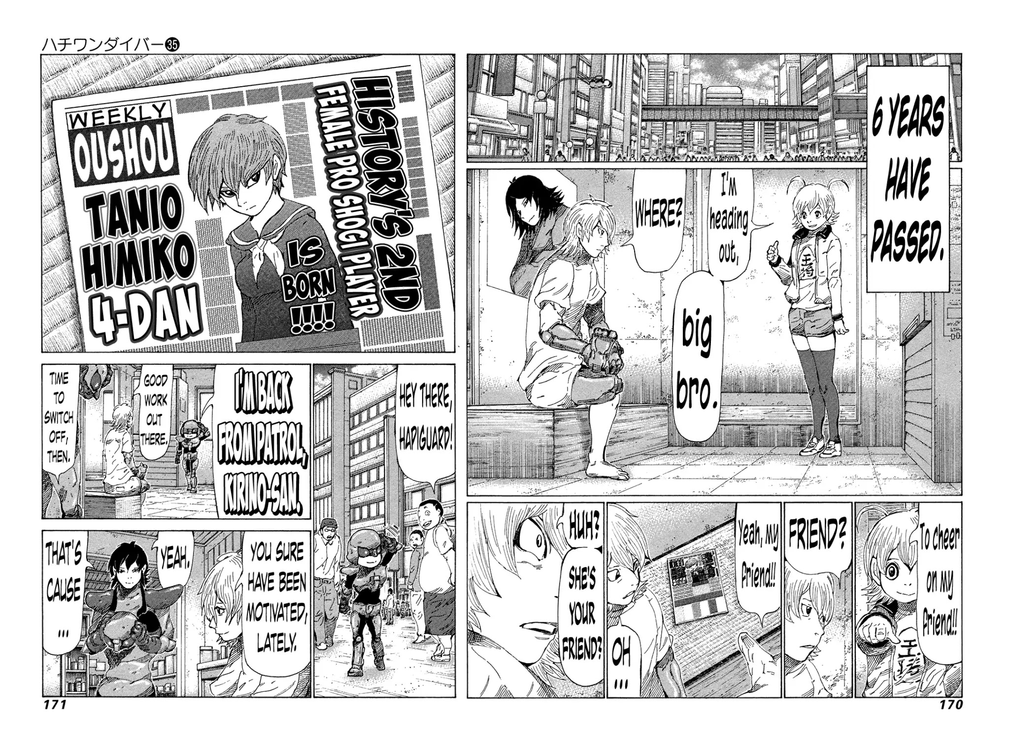 81 Diver Chapter 374 page 3 - Chapter 374: Future