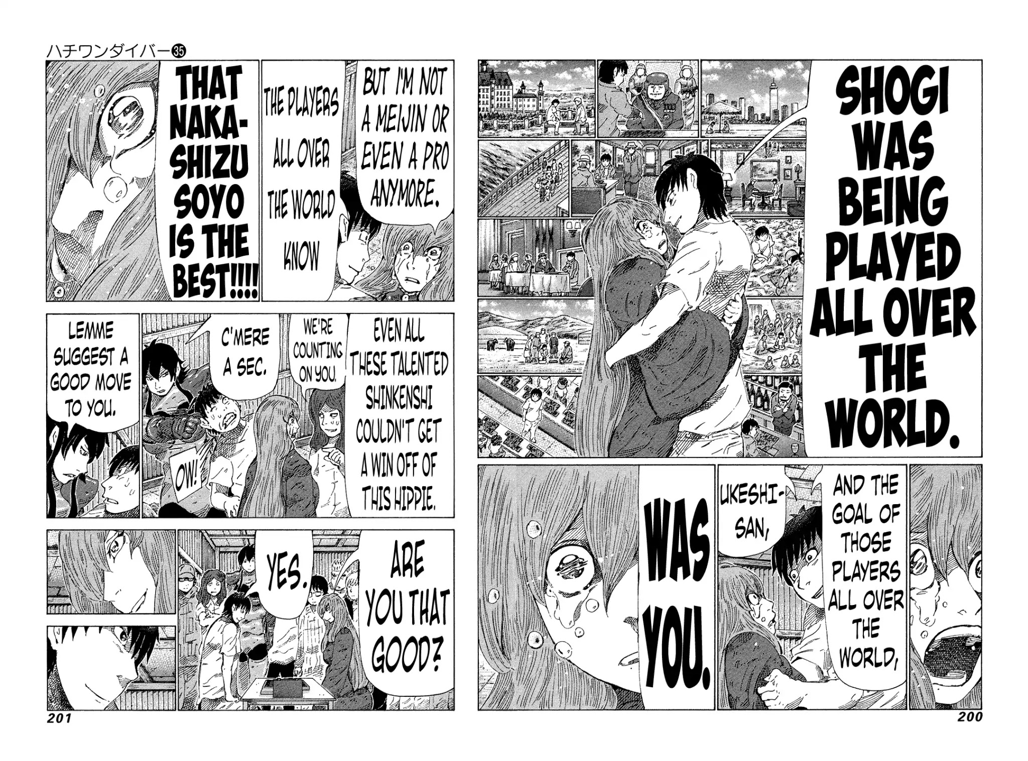 81 Diver Chapter 375 page 13 - Chapter 375: I Love Shogi [END]