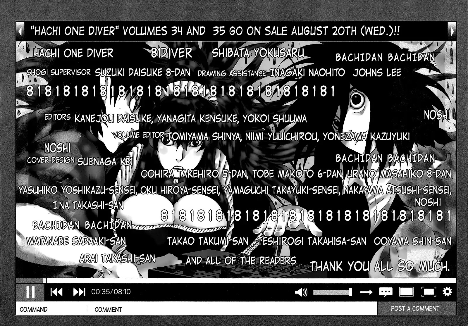 81 Diver Chapter 375 page 24 - Chapter 375: I Love Shogi [END]