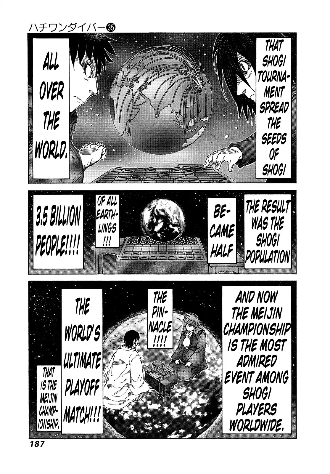 81 Diver Chapter 375 page 4 - Chapter 375: I Love Shogi [END]