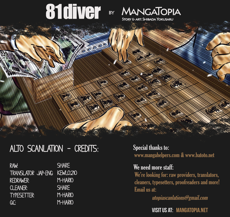81 Diver Chapter 6 page 1 - Chapter 6 v2 : Hachi One Diver.