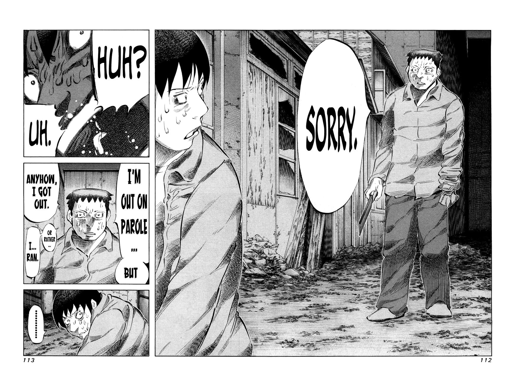 81 Diver Chapter 77 page 12 - Chapter 77 : Sorry