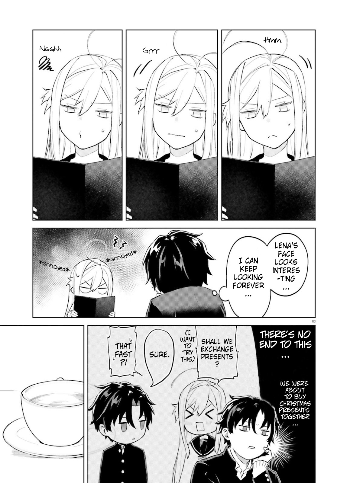 86 — Eighty-six — Operation High-School Chapter 10 page 3 - Chapter 10