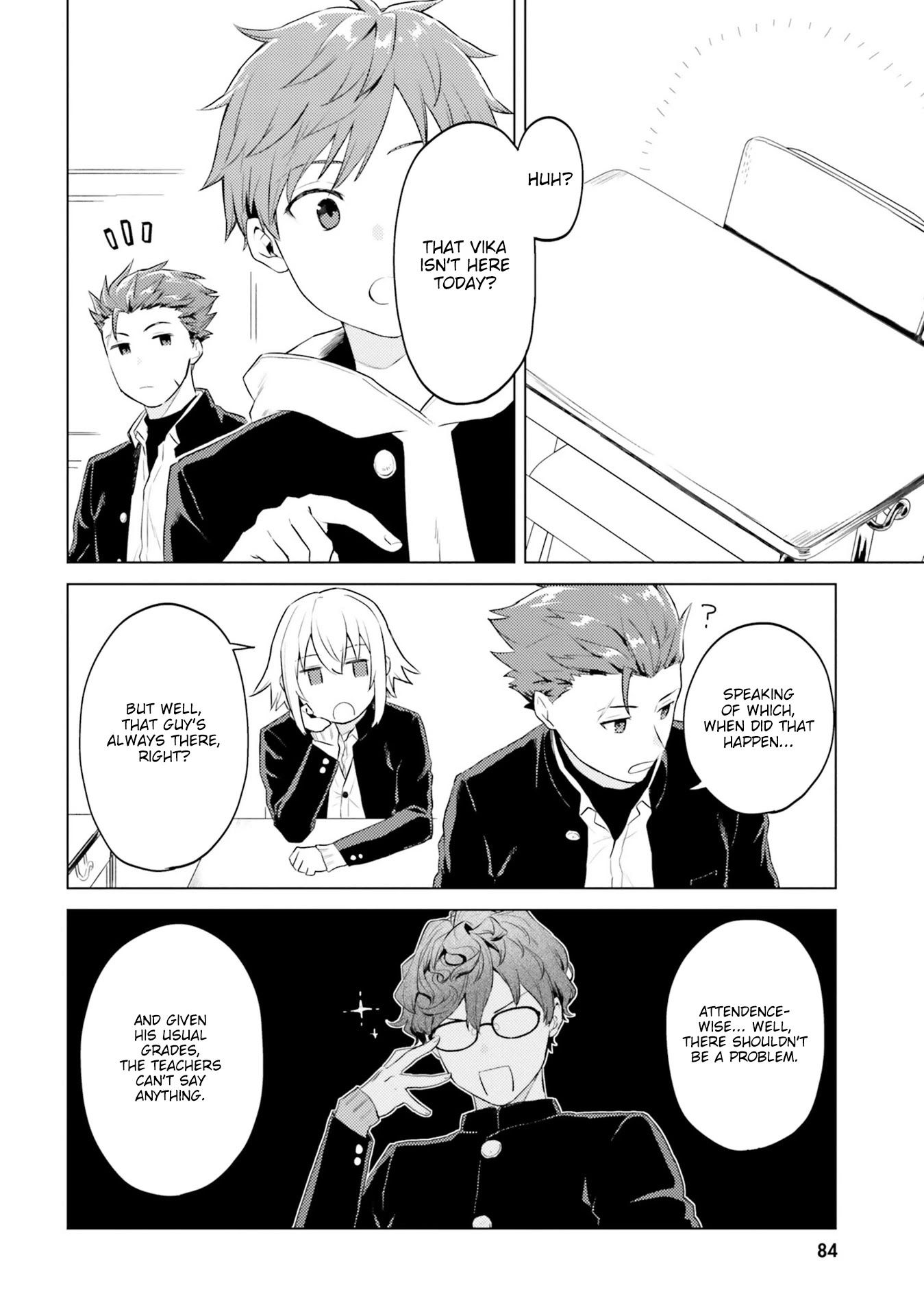 86 — Eighty-six — Operation High-School Chapter 14 page 3 - Chapter 14