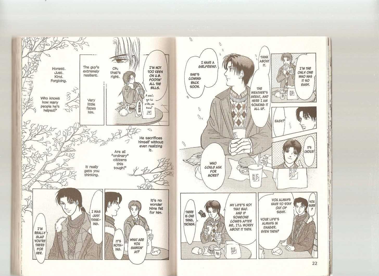 9 Banme no Musashi Chapter 25.1 page 12 - Chapter 25.1 : 25.1: Blue Beginnings, Part 1 \ 25.2: […], Part 2 \ 25.3: […],...