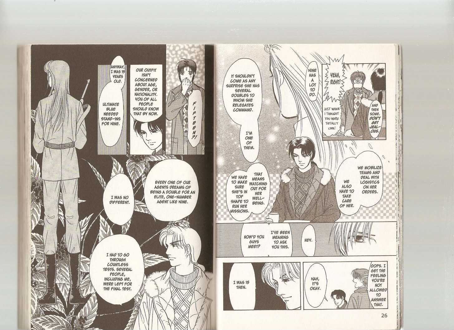 9 Banme no Musashi Chapter 25.1 page 14 - Chapter 25.1 : 25.1: Blue Beginnings, Part 1 \ 25.2: […], Part 2 \ 25.3: […],...