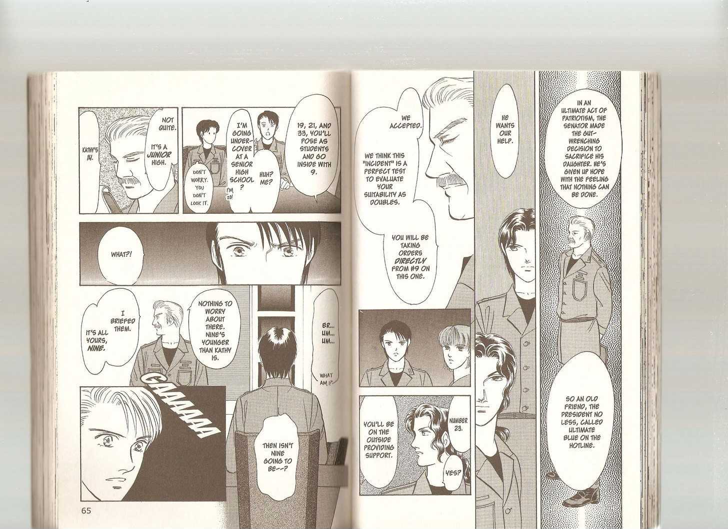 9 Banme no Musashi Chapter 25.1 page 33 - Chapter 25.1 : 25.1: Blue Beginnings, Part 1 \ 25.2: […], Part 2 \ 25.3: […],...