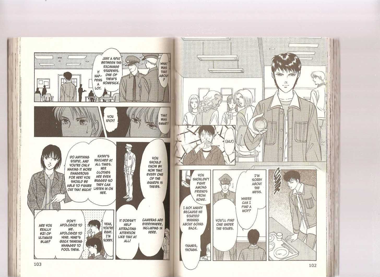 9 Banme no Musashi Chapter 25.1 page 52 - Chapter 25.1 : 25.1: Blue Beginnings, Part 1 \ 25.2: […], Part 2 \ 25.3: […],...