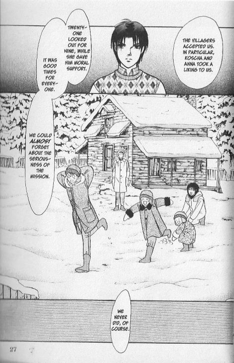 9 Banme no Musashi Chapter 26.6 page 28 - Chapter 26.6 : mission 26 - Blue memories- part 6