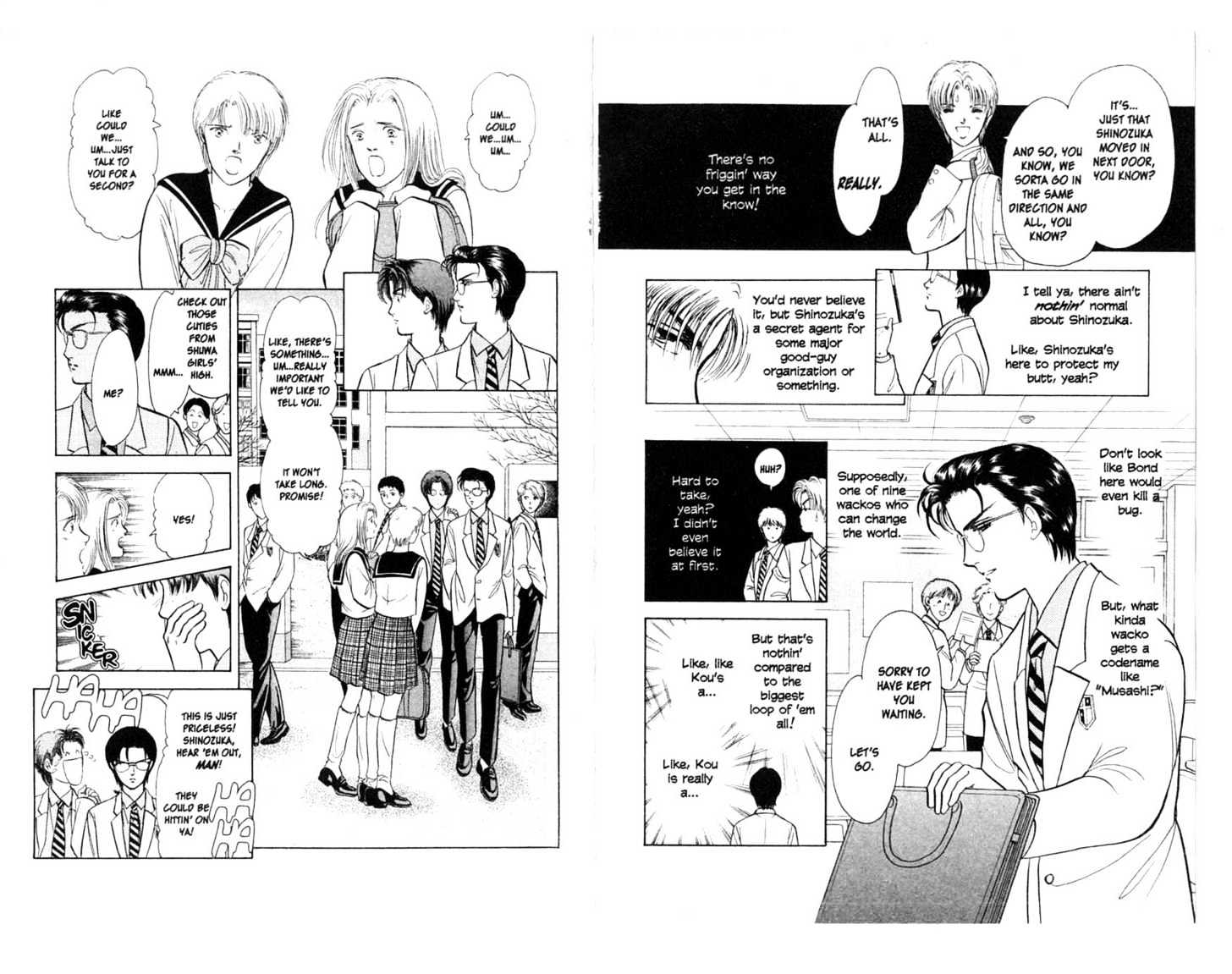 9 Banme no Musashi Chapter 8.1 page 6 - Chapter 8.1 : A Winter's Tale, Part 1