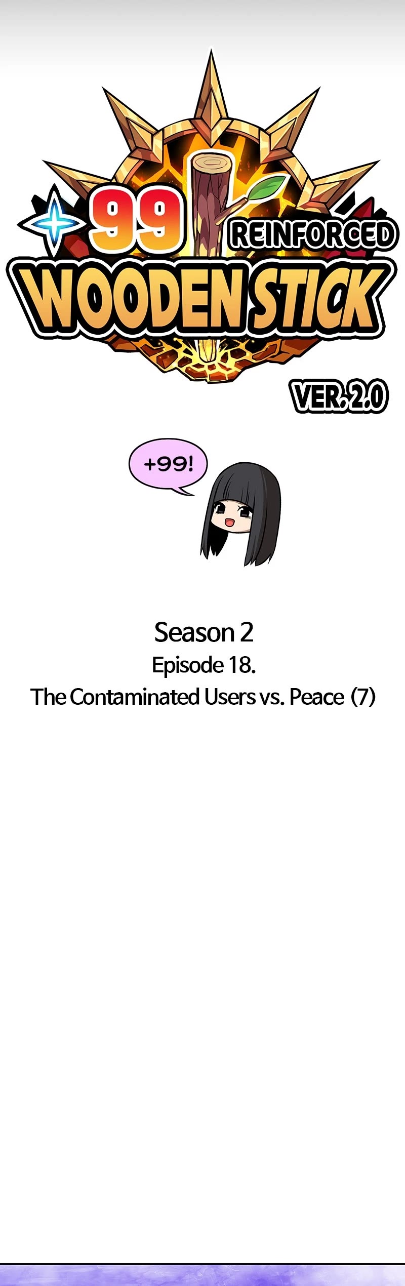 +99 Wooden Stick Chapter 103 page 19 - Chapter 103: (S2) Ep. 18 - The Contaminated Users vs. Peace (7)
