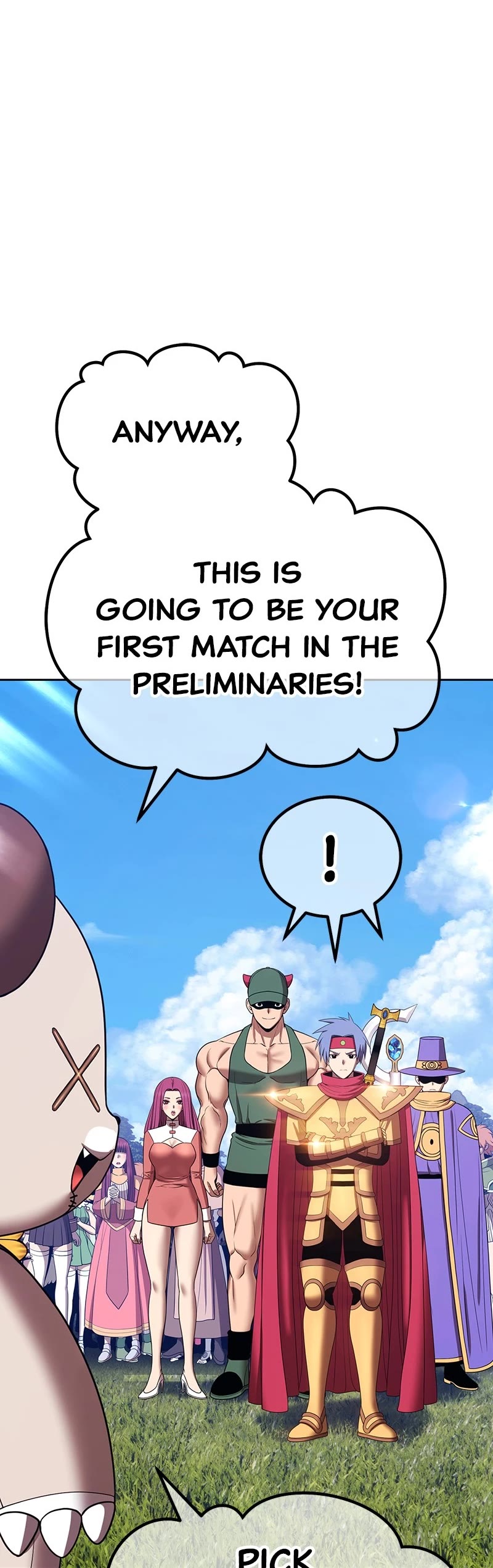 +99 Wooden Stick Chapter 111 page 40 - Chapter 111: (S2) Ep. 26 - The Tournament Begins! (1)